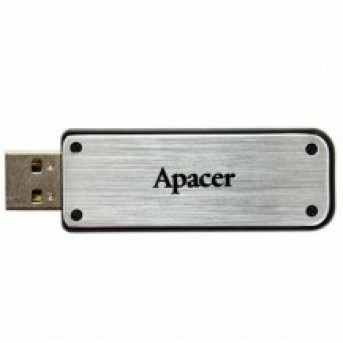 USB флешка 16Gb 2.0 ApAcer AP16GAH328S-1 Серебряная - Metoo (1)