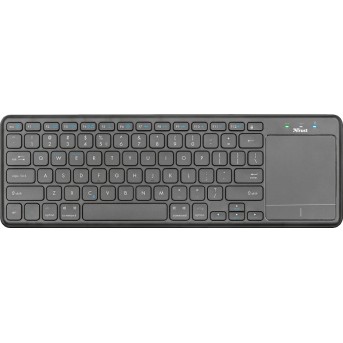 Клавиатура беспроводная Trust Mida Wireless Bluetooth Touchpad Keyboard RU - Metoo (1)