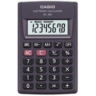 Калькулятор карманный CASIO HL-4A-S-EP