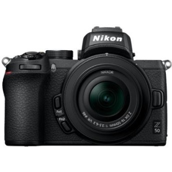 Цифровой беззеркальный фотоаппарат Nikon Z50 BK EU 16-50 Kit черный - Metoo (1)