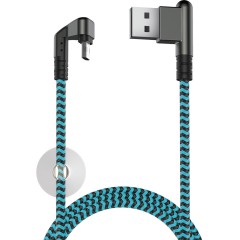 Кабель OLMIO X-Game Neo USB 2.0 - micro USB голубой