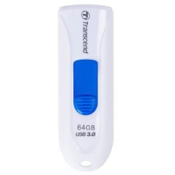 USB Флеш 64GB 3.0 Transcend TS64GJF790W белый - Metoo (1)