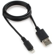 Кабель USB Cablexpert CC-USB-AP2MBP AM/Lightning для iPhone5/6/7/8/X 1м Черный