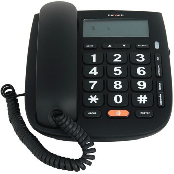 Телефон teXet ТХ-260 Черный - Metoo (1)