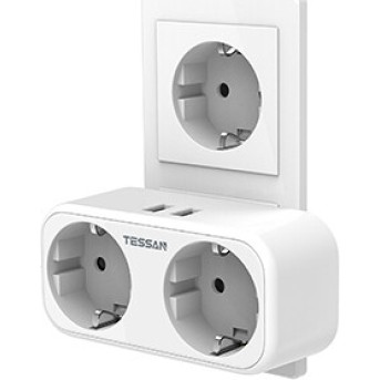 Сетевой фильтр Tessan TS-321-DE серый - Metoo (1)
