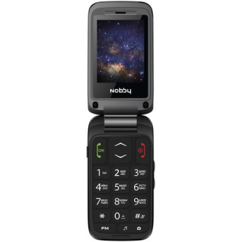 Мобильный телефон Nobby 240C темно-серый - Metoo (1)