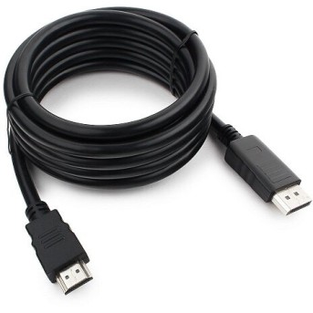 Кабель DisplayPort-HDMI Cablexpert CC-DP-HDMI-3M - Metoo (1)