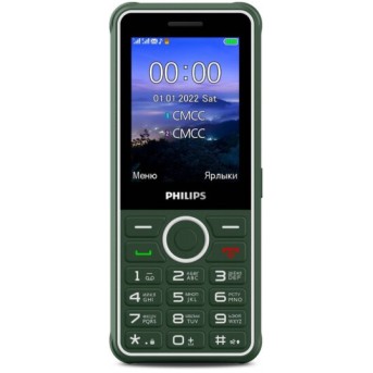Мобильный телефон Philips Xenium E2301 зеленый - Metoo (1)