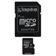 Карта памяти microSD 128Gb Kingston SDC10G2