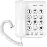 Телефон проводной Texet TX-262 светло-серый