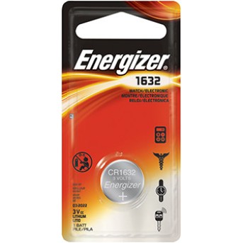 Элемент питания Energizer CR1632 1 штука в блистере - Metoo (1)