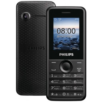 Мобильный телефон Philips E103 черный - Metoo (1)
