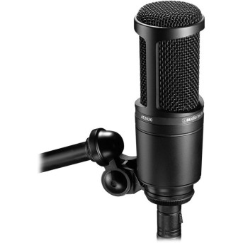Студийный микрофон Audio-Technica AT2020 черный - Metoo (1)
