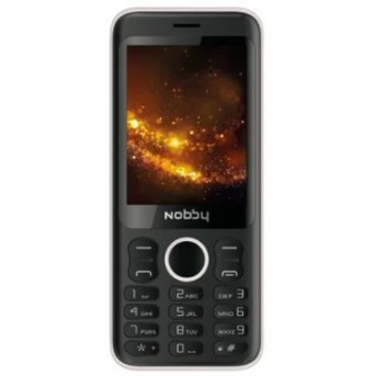 Мобильный телефон Nobby 321 черно-серебристый - Metoo (1)