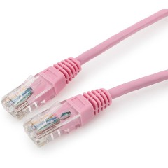 Патч-корд UTP Cablexpert PP12-0.5M/<wbr>RO кат.5e, 0.5м, литой, многожильный (розовый)