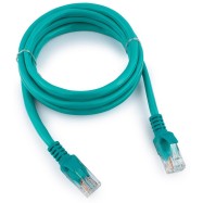 Патч-корд UTP Cablexpert PP12-1M/G кат.5e, 1м, литой, многожильный (зелёный)