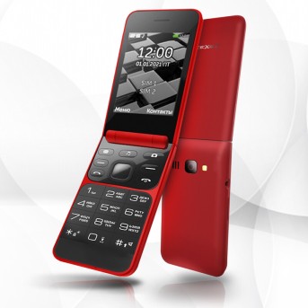 Мобильный телефон Texet TM-405 красный - Metoo (1)