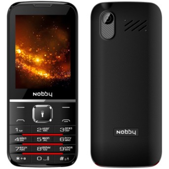 Мобильный телефон Nobby 310 черно-серый - Metoo (1)