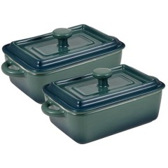Набор посуды Bergner Classique BG BG-13353-GR (2 чаши) зеленый