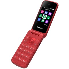 Мобильный телефон Philips Xenium E255 красный