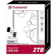 Внешний жесткий диск HDD 2Tb Transcend (TS2TSJ25A3W)