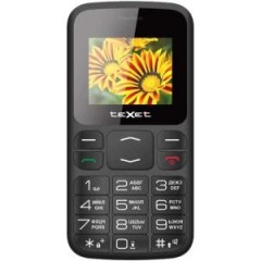 Мобильный телефон Texet TM-B208 черный