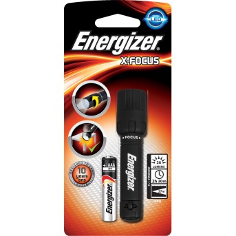 Фонарь компактный Energizer X-Focus 1x AAA черный - Metoo (1)