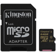 Карта памяти microSD 64Gb Kingston SDCG