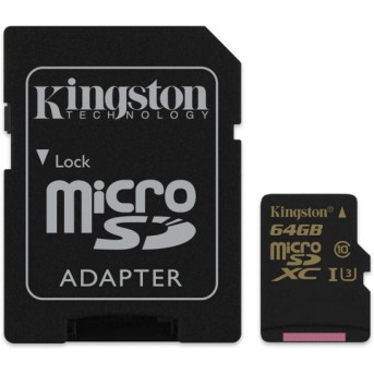Карта памяти microSD 64Gb Kingston SDCG - Metoo (1)