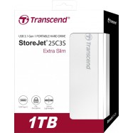 Внешний жесткий диск 2,5 1TB Transcend TS1TSJ25C3S Type C