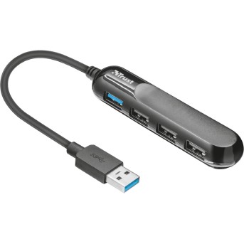 Разветвитель Trust Aiva 4 PORT USB 3.1 HUB - Metoo (1)