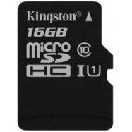 Карта памяти microSD 16Gb Kingston SDC10G2/16GbSP