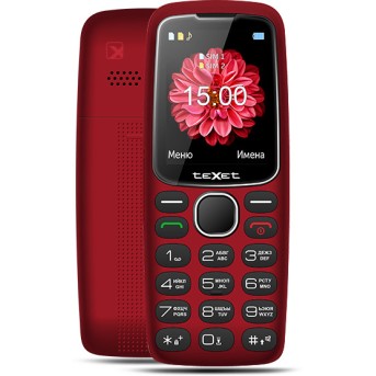 Мобильный телефон Texet TM-B307 красный - Metoo (1)