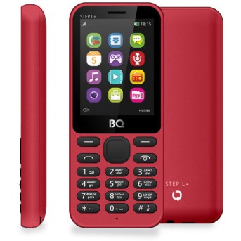 Мобильный телефон BQ 2431 Step L+ красный - Metoo (1)