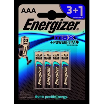 Элемент питания Energizer MAX LR03 АAA Alkaline - Metoo (1)