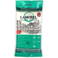 Антибактериальные универсальные чистящие салфетки Lamirel для поверхностей, 24 шт, еврослот, мягкая
