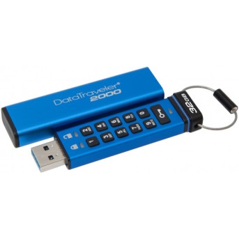 USB флешка 32Gb Kingston DT2000 PIN-код - Metoo (1)