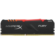 Память оперативная DDR4 Desktop HyperX Fury HX432C16FB3A/8, 8GB, RGB