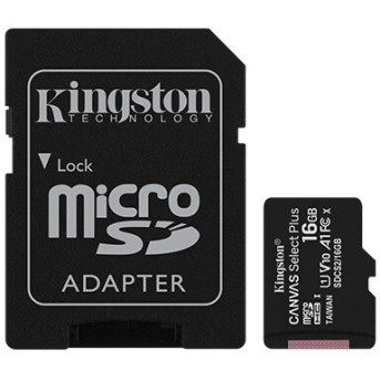Карта памяти MicroSD 32GB Class 10 (UHS-I) Kingston SDCS2/<wbr>32GB - Metoo (1)