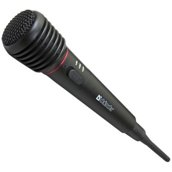 Микрофон вокальный Defender MIC-142 черный - Metoo (1)