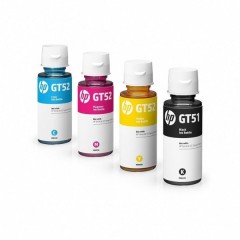 HP M0H54AE GT52 Cyan Original Ink Bottle for DJ GT5810/<wbr>5810/<wbr>5820 , up to 8000 pages