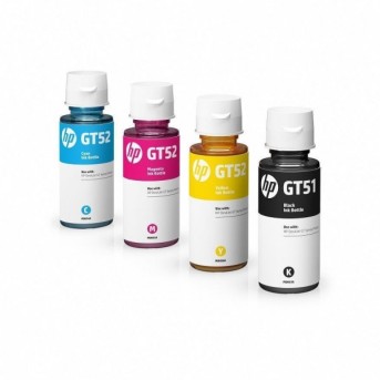 HP M0H54AE GT52 Cyan Original Ink Bottle for DJ GT5810/<wbr>5810/<wbr>5820 , up to 8000 pages - Metoo (1)
