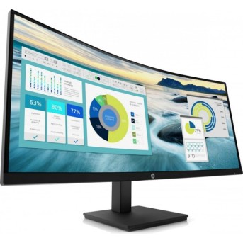 HP 21Y56AA HP P34hc G4 WQHD USB-C Curved Monitor в Metoo.kz - Metoo (1)