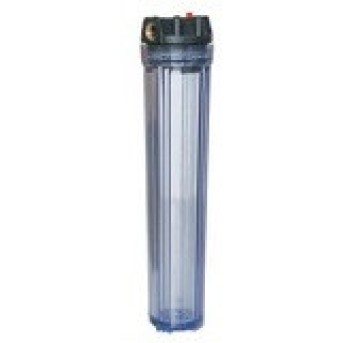 Фильтр воды BRK01G, с прозрачным корпусом, диаметр соединения 15мм - Metoo (1)