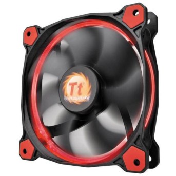 Вентилятор для корпуса Thermaltake Riing 14 LED Red, CL-F039-PL14RE-A - Metoo (1)