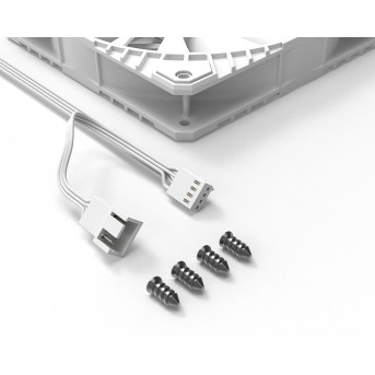 Вентилятор для корпуса ID-COOLING WF-14025-XT WHITE V2 - Metoo (3)