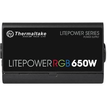 Блок питания Thermaltake Litepower RGB 650W/<wbr>Non Modular/<wbr>Fan Hub/<wbr>Non 80 Plus/<wbr>EU, PS-LTP-0650NHSANE-1 - Metoo (5)