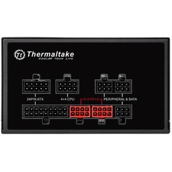 Блок питания Thermaltake Smart Pro RGB 650W/<wbr>Fully Modular/<wbr>APFC/<wbr>14cm RGB Fan, PS-SPR-0650FPCBEU-R - Metoo (4)