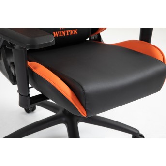 Игровое кресло WINTEK YX-8045-4D, искусств. кожа, газлифт 4 класса 100 мм, 350мм метал. крестовина - Metoo (14)