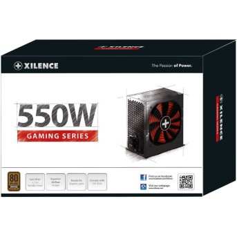 Блок питания Xilence Gaming series XN215 550W [XP550R10] - Metoo (4)